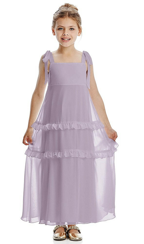 Front View - Lilac Haze Flower Girl Dress FL4071
