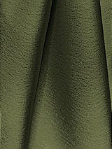 Front View Thumbnail - Olive Green Lux Charmeuse Fabric by the yard