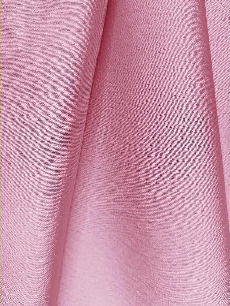 Front View - Powder Pink Lux Charmeuse Fabric by the yard