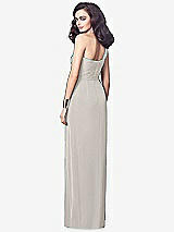 Alt View 2 Thumbnail - Oyster One-Shoulder Draped Maxi Dress with Front Slit - Aeryn