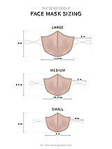 Alt View 1 Thumbnail - Toasted Sugar Lux Charmeuse Reusable Face Mask