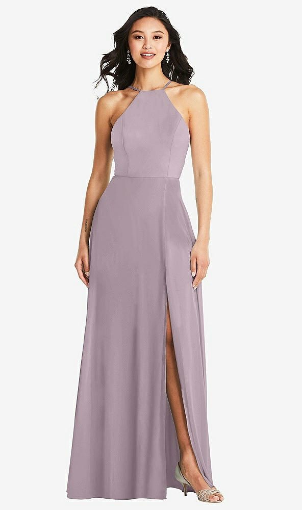 Front View - Lilac Dusk Bella Bridesmaids Dress BB129