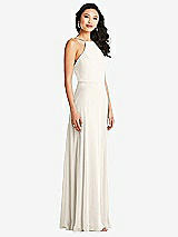 Side View Thumbnail - Ivory Bella Bridesmaids Dress BB129