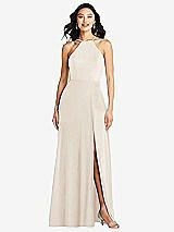 Front View Thumbnail - Oat Bella Bridesmaids Dress BB129