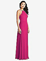 Side View Thumbnail - Think Pink Bella Bridesmaids Dress BB129