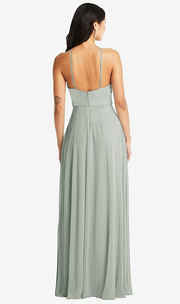 Back View - Willow Green Bella Bridesmaids Dress BB129