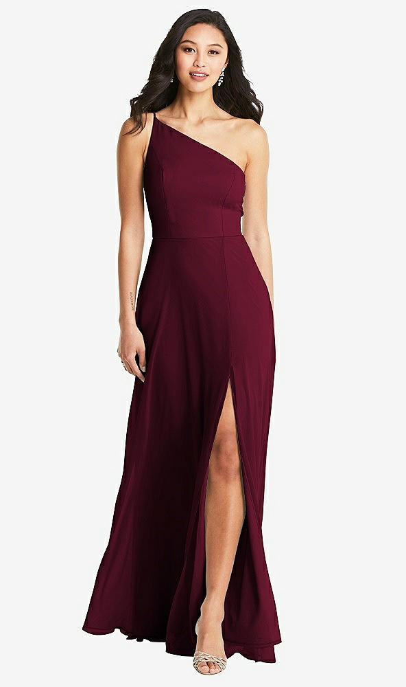 Front View - Cabernet Bella Bridesmaids Dress BB130