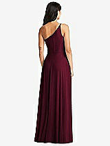 Rear View Thumbnail - Cabernet Bella Bridesmaids Dress BB130