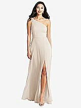 Front View Thumbnail - Oat Bella Bridesmaids Dress BB130