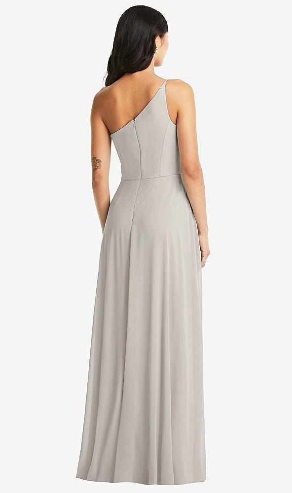 Back View - Oyster Bella Bridesmaids Dress BB130