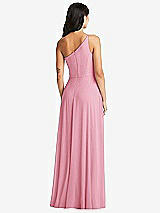 Rear View Thumbnail - Peony Pink Bella Bridesmaids Dress BB130