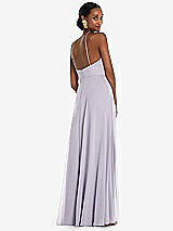 Rear View Thumbnail - Moondance Diamond Halter Maxi Dress with Adjustable Straps