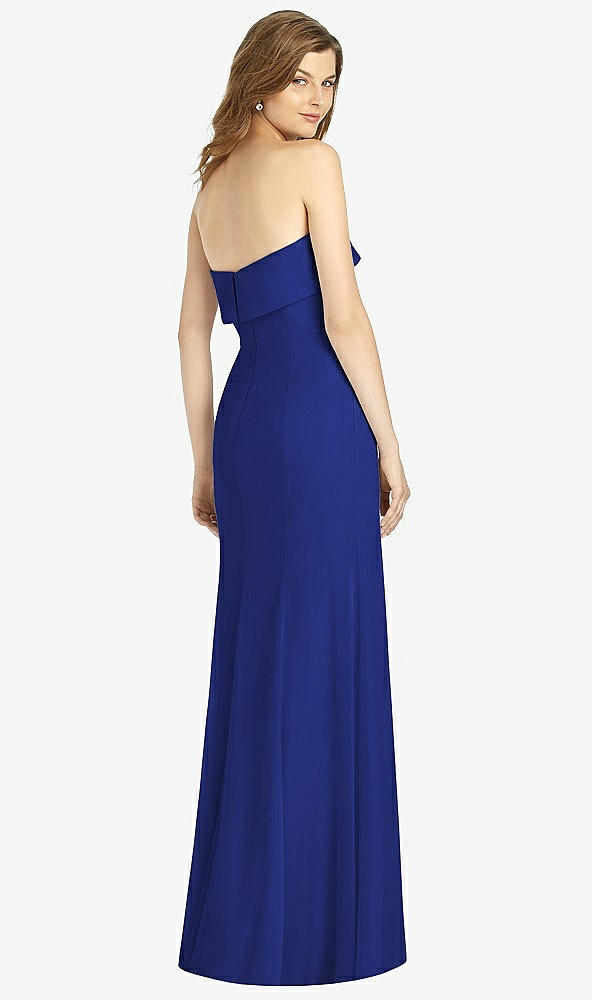 Back View - Cobalt Blue Bella Bridesmaids Dress BB139