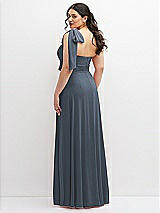 Alt View 3 Thumbnail - Silverstone Chiffon Convertible Maxi Dress with Multi-Way Tie Straps