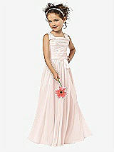 Front View Thumbnail - Blush Flower Girl Style FL4033