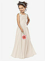 Front View Thumbnail - Oat Flower Girl Style FL4033