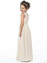 Rear View Thumbnail - Oat Flower Girl Style FL4033