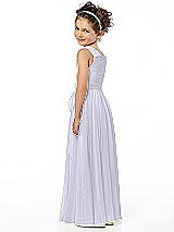 Rear View Thumbnail - Silver Dove Flower Girl Style FL4033