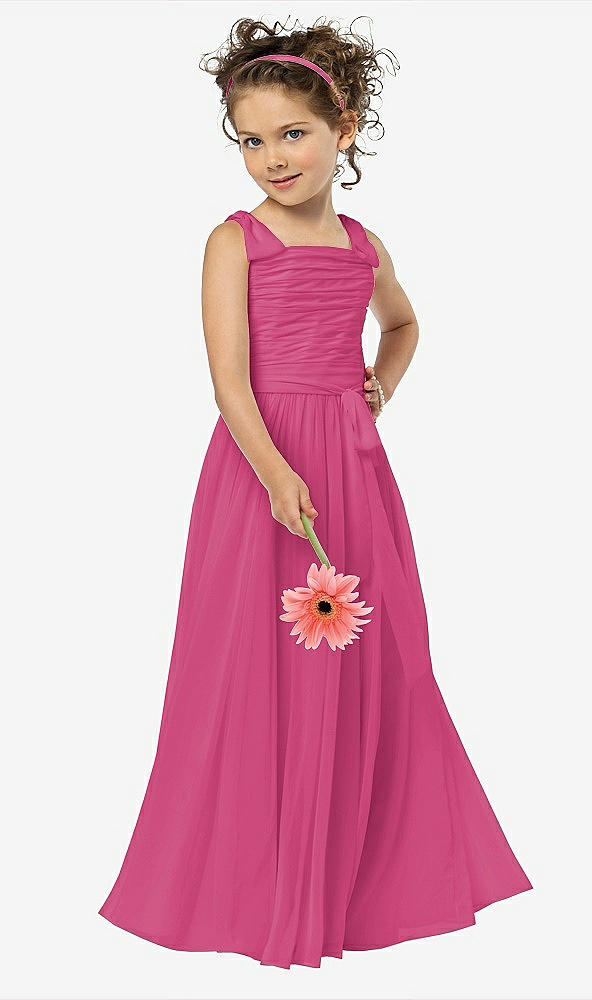 Front View - Tea Rose Flower Girl Style FL4033