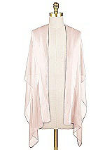 Front View Thumbnail - Blush Sheer Crepe Stole