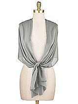 Alt View 2 Thumbnail - Chelsea Gray Lux Chiffon Stole