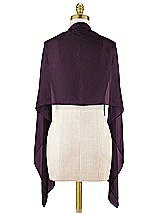 Alt View 1 Thumbnail - Aubergine Lux Chiffon Stole