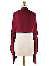 Alt View 1 Thumbnail - Burgundy Lux Chiffon Stole