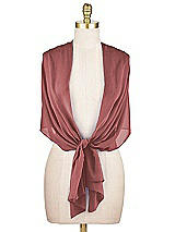 Alt View 2 Thumbnail - English Rose Lux Chiffon Stole