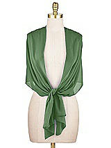 Alt View 2 Thumbnail - Vineyard Green Lux Chiffon Stole