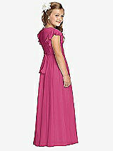 Rear View Thumbnail - Tea Rose Flower Girl Dress FL4038