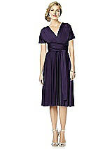 Alt View 1 Thumbnail - Concord Twist Wrap Convertible Cocktail Dress