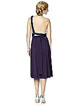 Rear View Thumbnail - Concord Twist Wrap Convertible Cocktail Dress