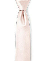 Front View Thumbnail - Blush Matte Satin Neckties by After Six