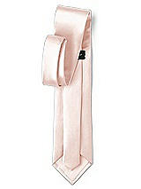 Rear View Thumbnail - Blush Matte Satin Neckties by After Six