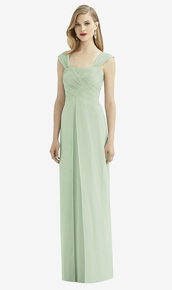 Front View - Celadon After Six Bridesmaid Dress 6735