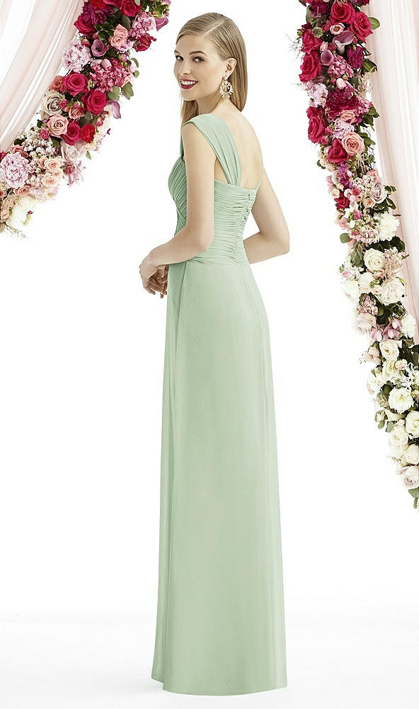 Back View - Celadon After Six Bridesmaid Dress 6735