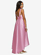 Rear View Thumbnail - Powder Pink Dessy Collection Junior Bridesmaid JR534