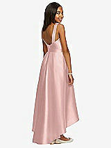 Rear View Thumbnail - Rose - PANTONE Rose Quartz Dessy Collection Junior Bridesmaid JR534