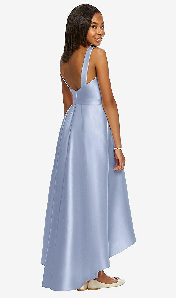 Back View - Sky Blue Dessy Collection Junior Bridesmaid JR534