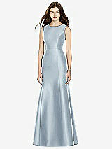 Rear View Thumbnail - Mist Bella Bridesmaids Dress BB106