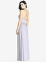 Rear View Thumbnail - Silver Dove Criss Cross Strap Backless Maxi Dress