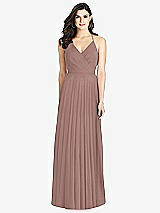 Rear View Thumbnail - Sienna Ruffled Strap Cutout Wrap Maxi Dress