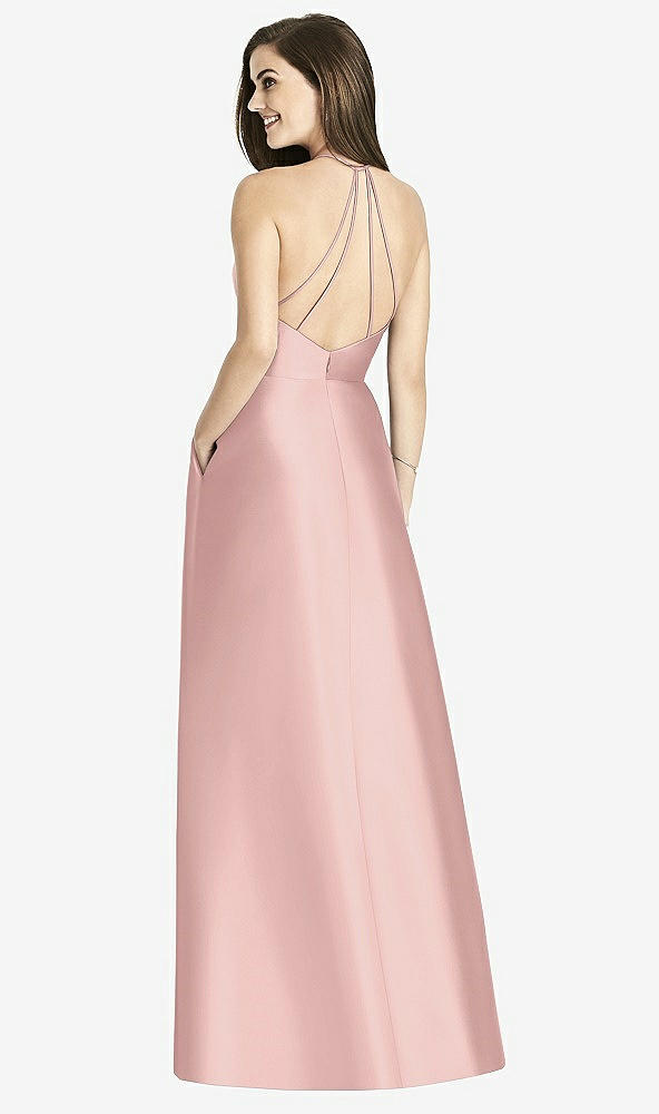 Front View - Rose - PANTONE Rose Quartz Bella Bridesmaids Dress BB115