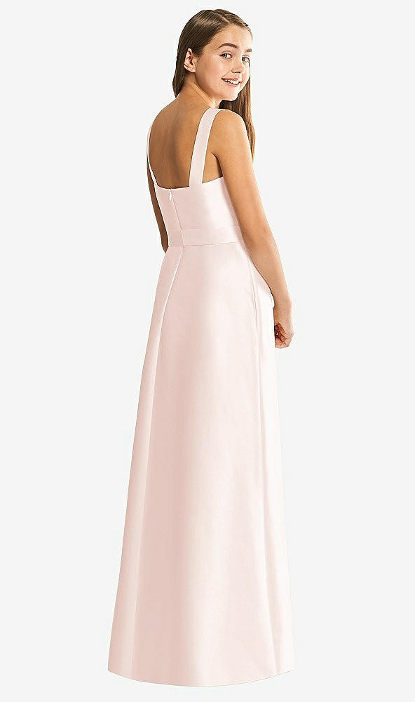 Back View - Blush Alfred Sung Junior Bridesmaid Style JR544