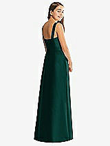 Rear View Thumbnail - Evergreen Alfred Sung Junior Bridesmaid Style JR544