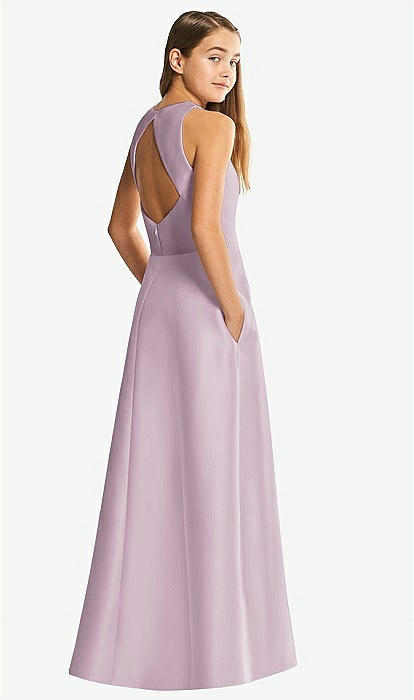 Alfred Sung Junior Bridesmaid Style Jr545 In Suede Rose & Suede Rose | The  Dessy Group