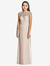 Front View Thumbnail - Cameo Alfred Sung Junior Bridesmaid Dress JR546