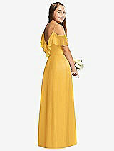 Rear View Thumbnail - NYC Yellow Dessy Collection Junior Bridesmaid Dress JR548