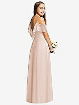 Rear View Thumbnail - Cameo Dessy Collection Junior Bridesmaid Dress JR548