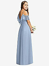 Rear View Thumbnail - Cloudy Dessy Collection Junior Bridesmaid Dress JR548